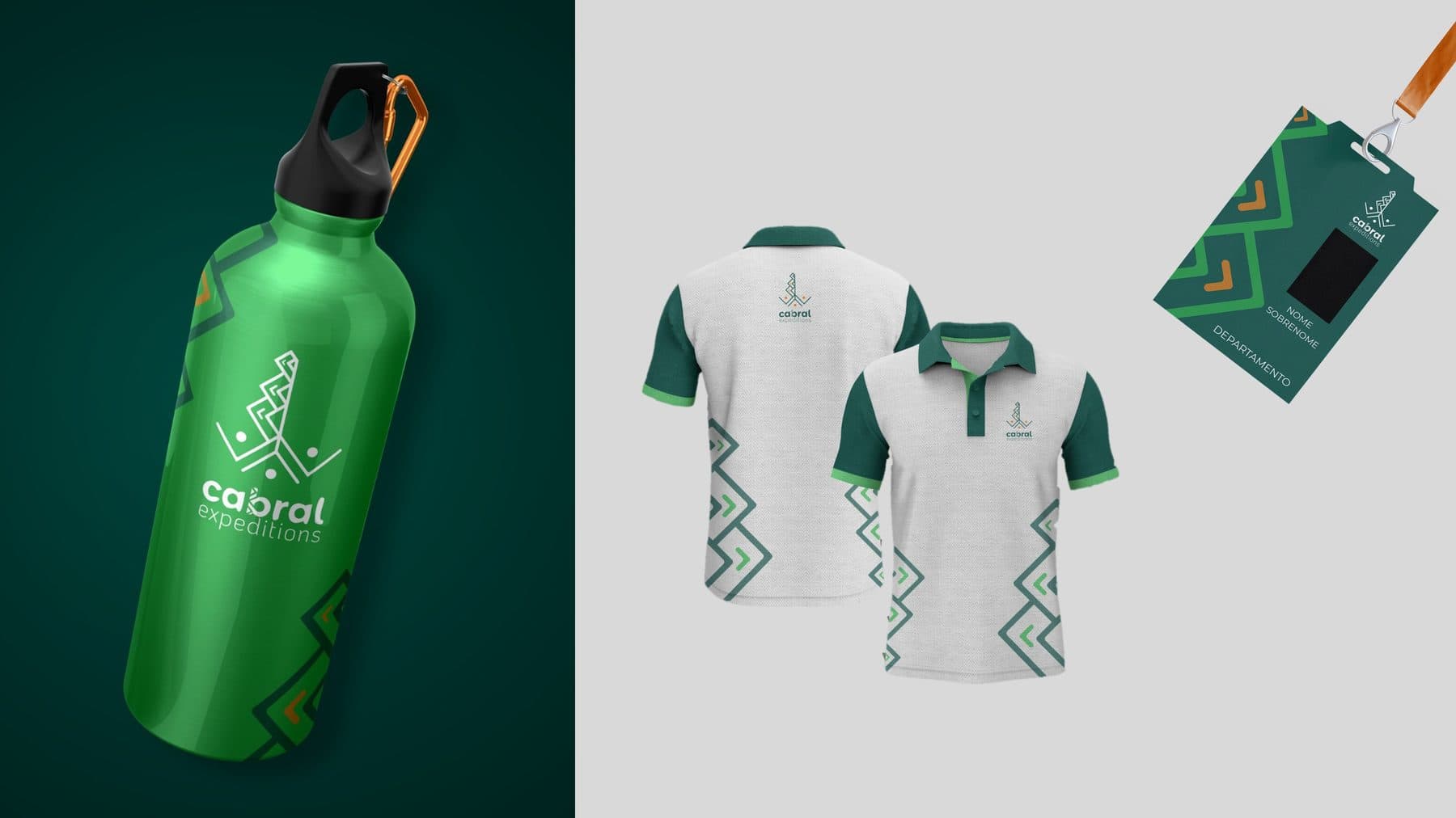 Squeeze, uniforme e crachá