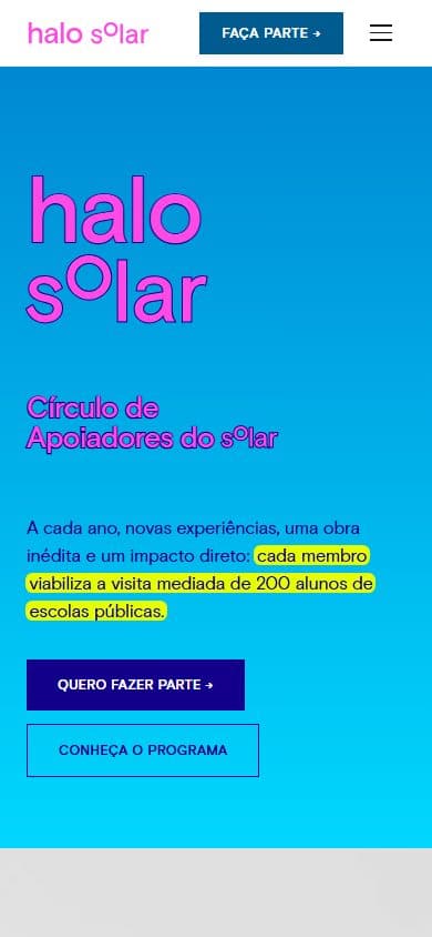 Halo Solar no celular