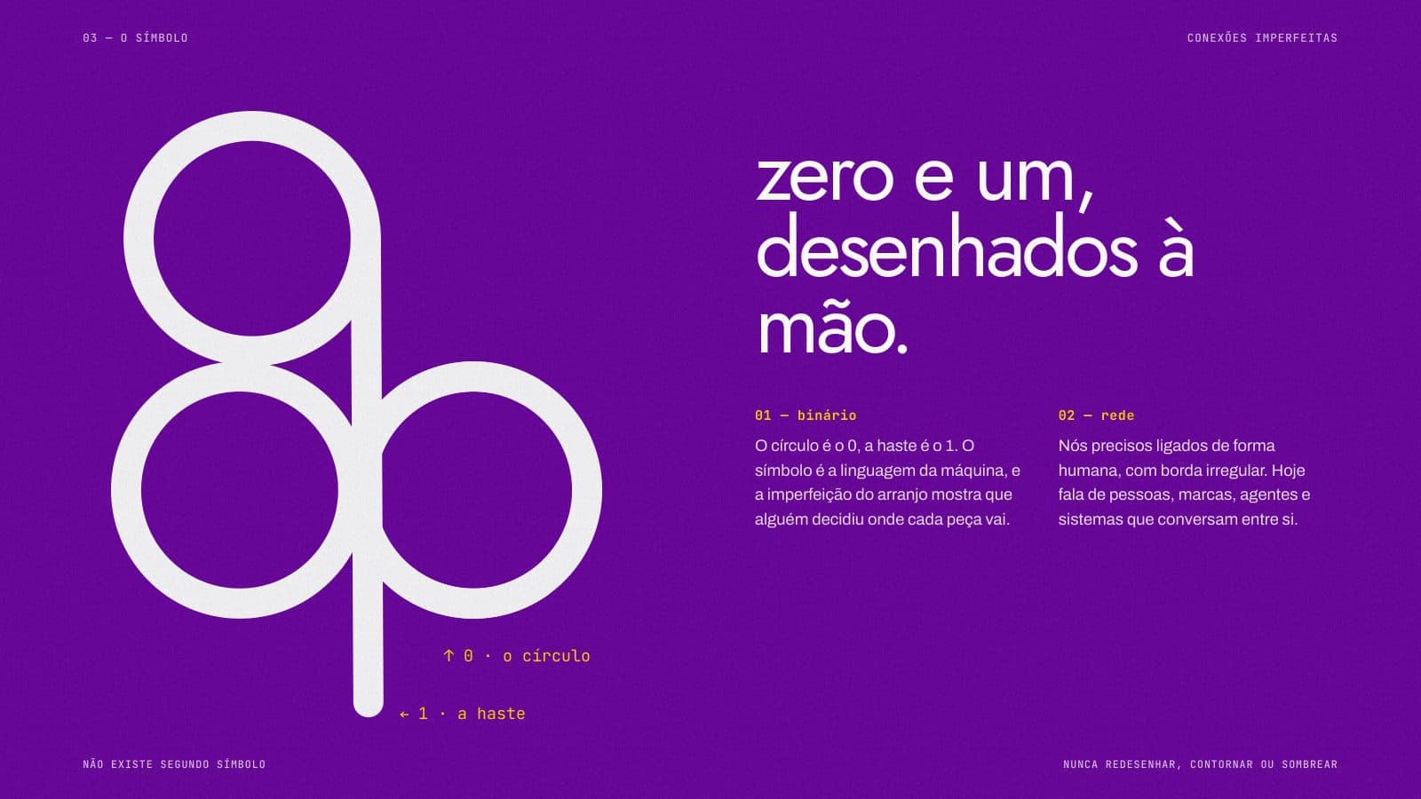 Página do DNA sobre o símbolo: zero e um desenhados à mão